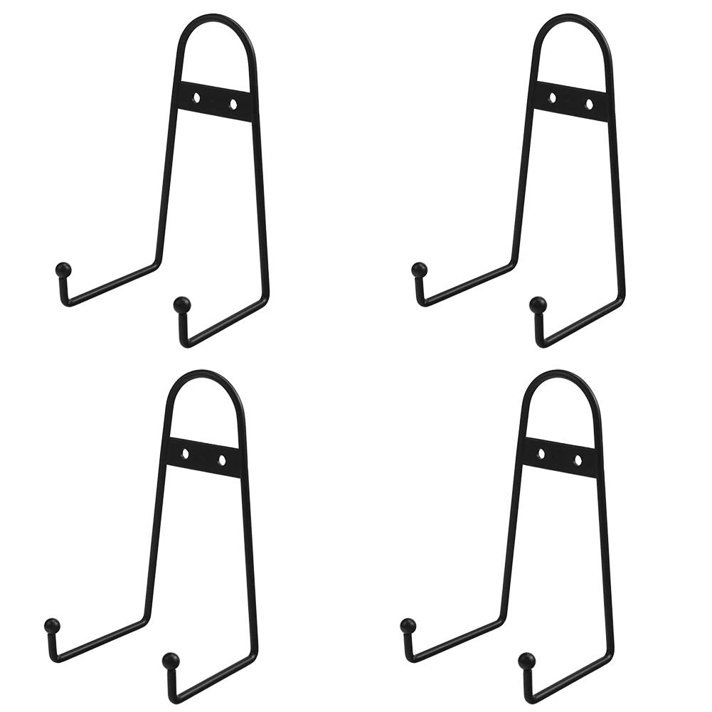 Tincogo Wandhalterung, Metall, 15,2 cm, mittelgross, schwarz, Staffelei, Telleraufhänger, vertikaler