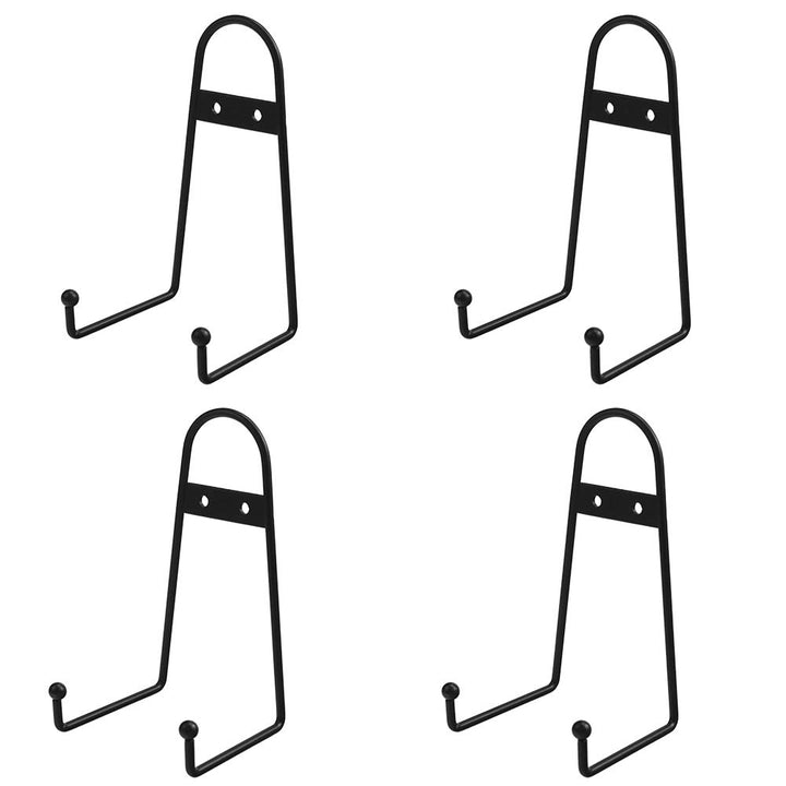 Tincogo Wandhalterung, Metall, 15,2 cm, mittelgross, schwarz, Staffelei, Telleraufhänger, vertikaler