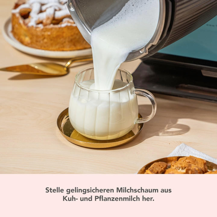 Milkimizer® Milchaufschäumer für Thermomix TM7, TM6, TM5 & TM31 • cremiger Milchschaum in Barista-Qu