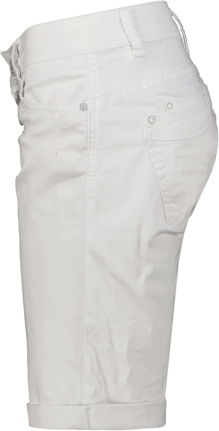 Buena Vista Damen Shorts Malibu Stretch Twill XS Weiss, XS Weiß