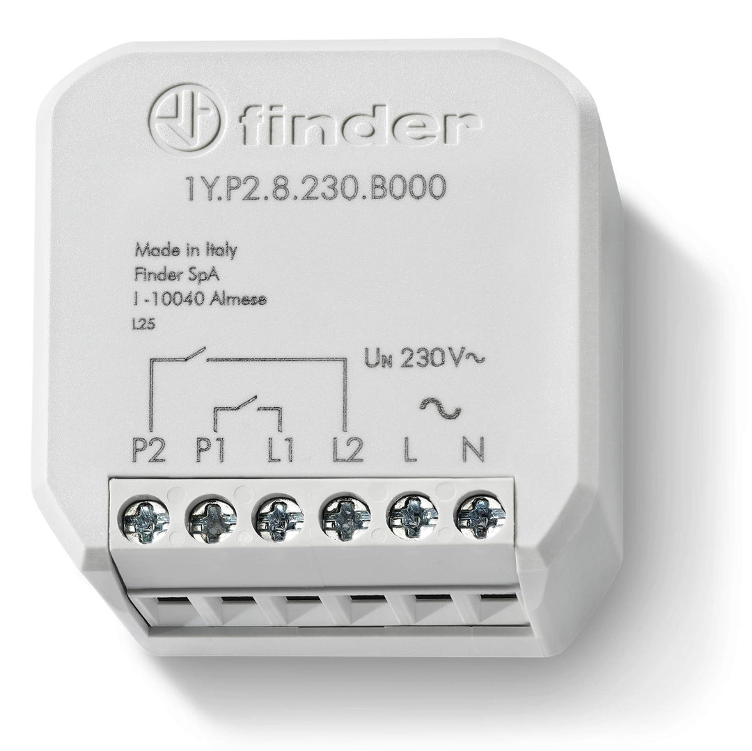 Finder 1YP28230B000 1Y Zubehör YESLY, 230 V, Standard, YESLY 2 Input, Bluetooth BLE, AC, 50/60Hz