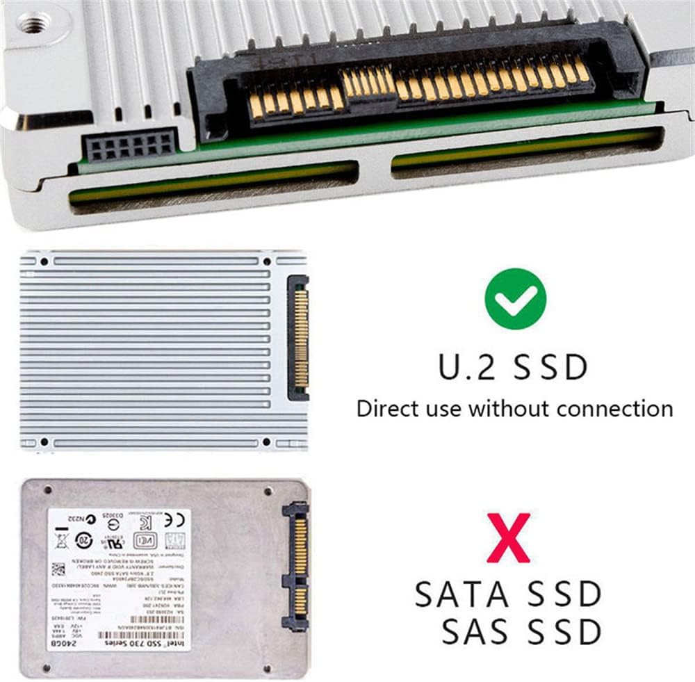 xiwai U.2 U2 SFF-8639 auf Slimline SFF-8654 4i NVME PCIe SSD Kabel für Mainboard SSD 750 p3600 p3700