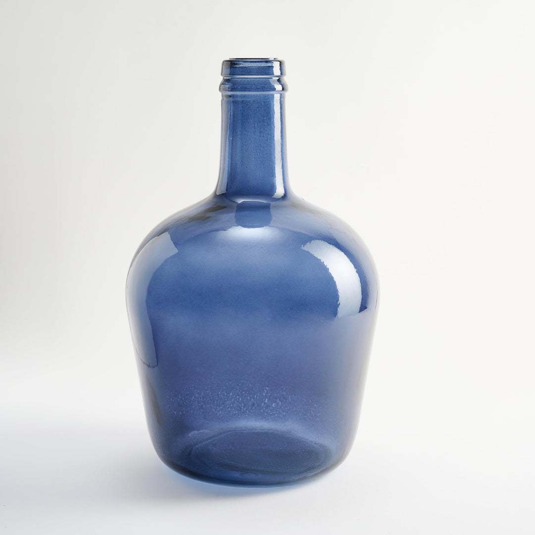 Handgefertigte Damajuana Glaskaraffe 4L Plain - Glasflasche oder Karaffe im mediterranen Stil für di