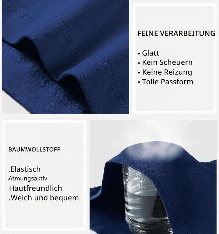 Charmo Unterhemd Damen BH-Hemd Basic Racerback Tank Tops mit Regal-BH Baumwoll Stretch eng Top Slim