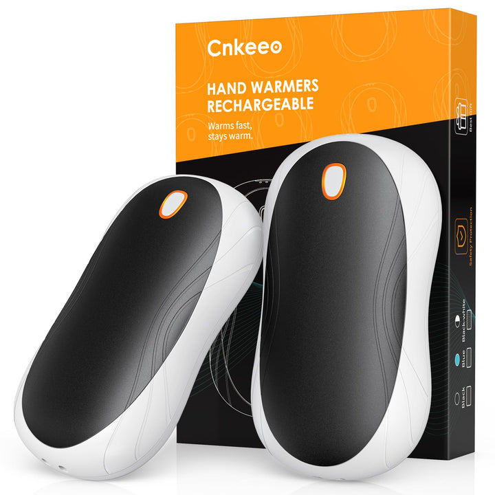 Handwärmer Wiederaufladbar, Cnkeeo 10000mAh Split-Magnetic 2er-Pack Elektrische Tragbare Handwärmer