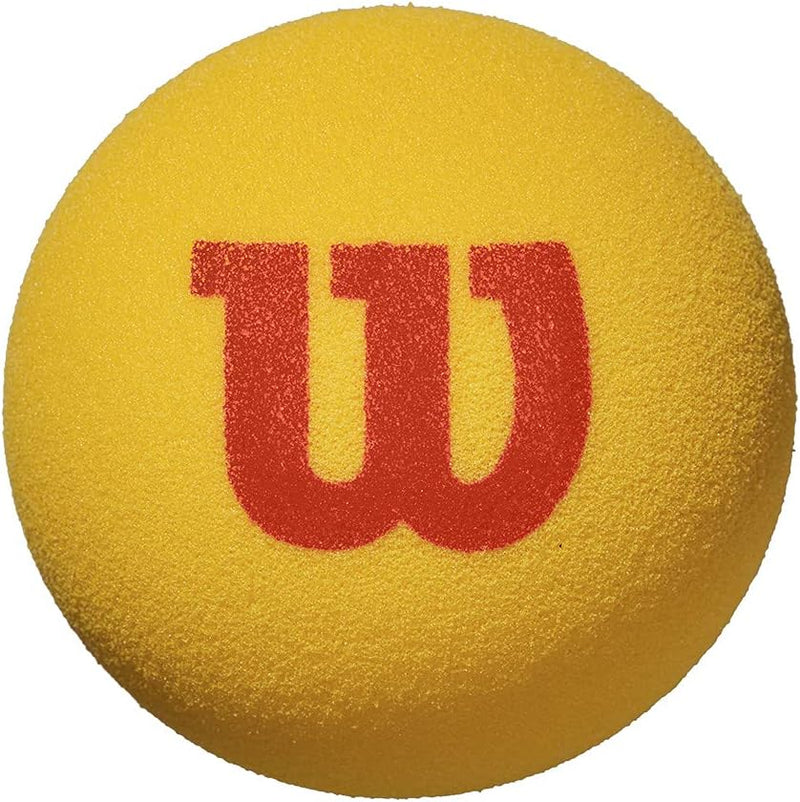 Wilson Unisex Starter Foam Ball 3 6 Bälle rot/gelb, 3 6 Bälle rot/gelb