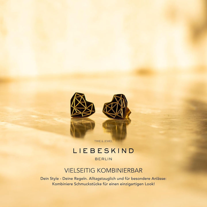 LIEBESKIND BERLIN Damen-Collier Edelstahl Silber Single, Silber Single