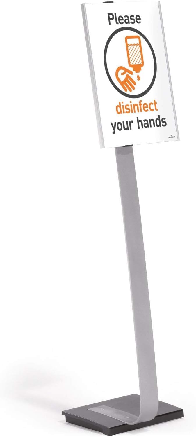 Durable Präsentationsständer Info Sign Stand A3, für Hoch- und Querformat, 481323, A3