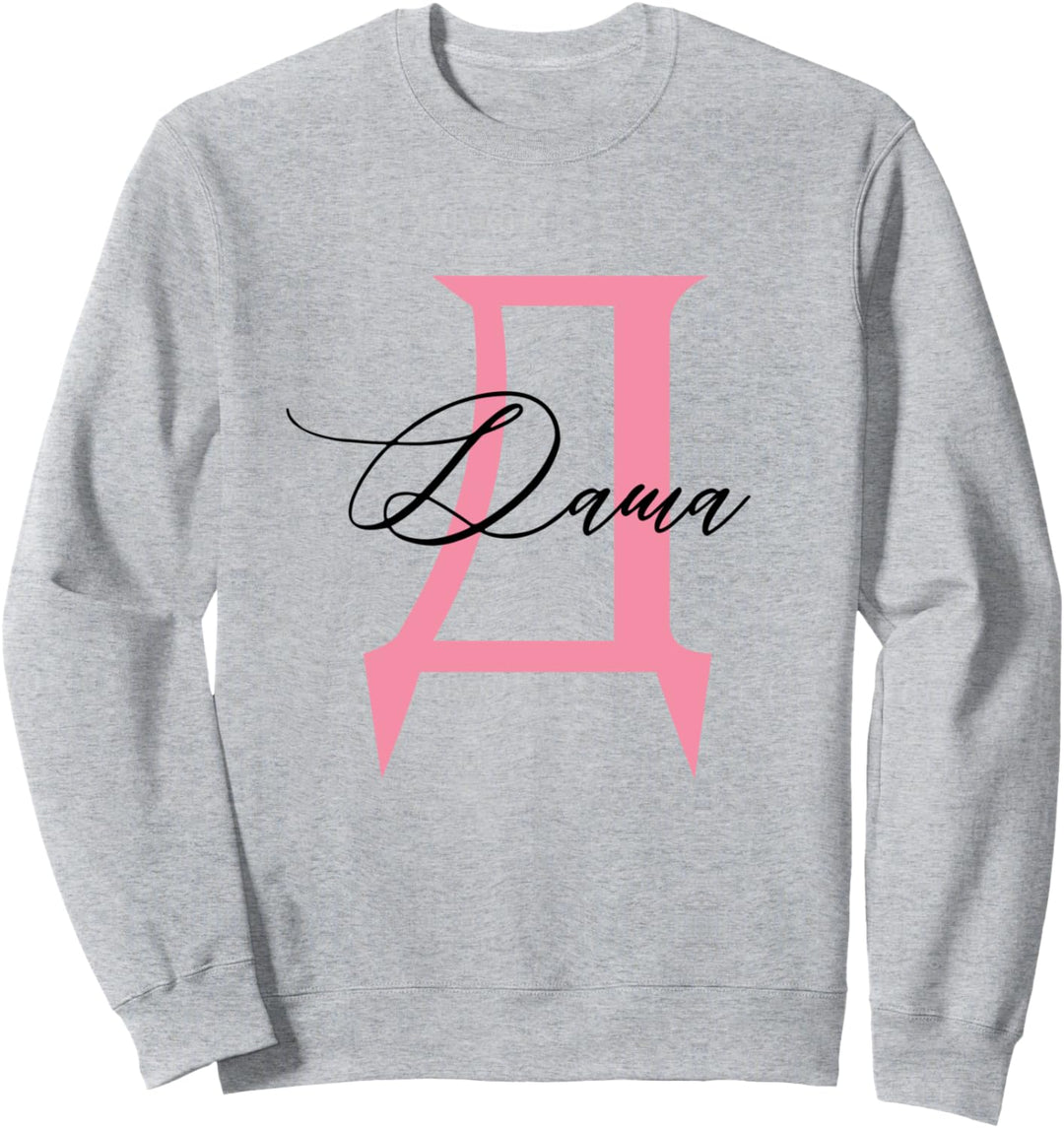 Dascha Daria Russische Schrift Buchstabe Russia Russland Sweatshirt