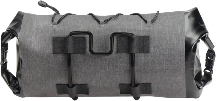 Klick-fix Unisex – Erwachsene Klickfix Lenkertasche, Grau, 18x18x36 cm