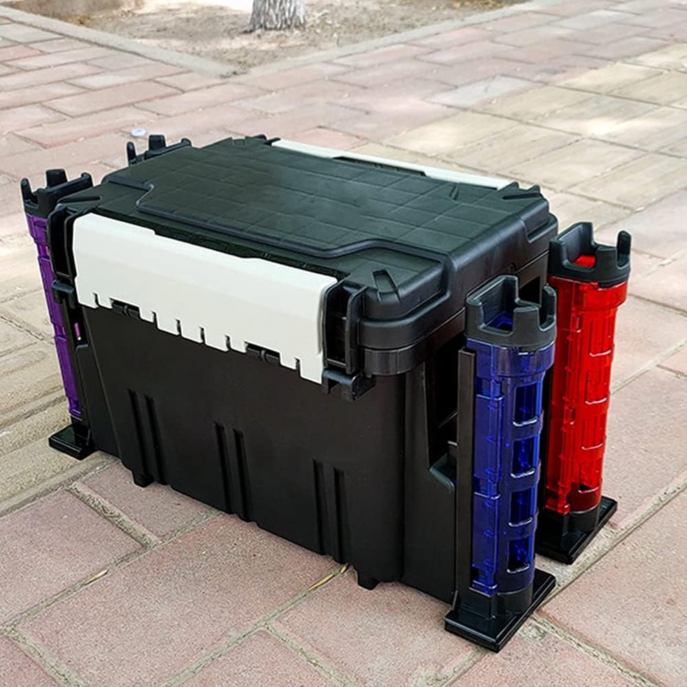 Angeln Ruten Halter Raft Angelen ZubehöR Vertikale Einstecken Vorrichtung für Box Angeln GeräT-Schwa