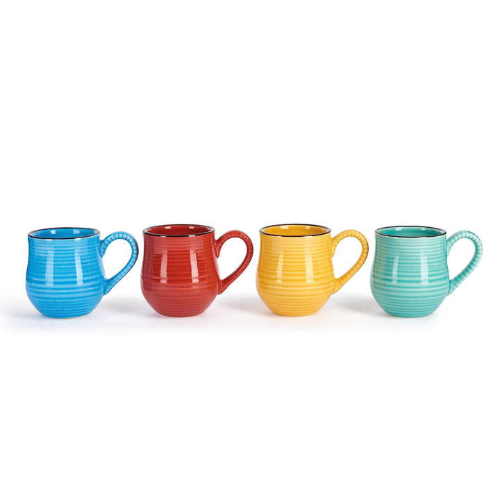 La Cafetière Espresso-Tassen, Keramik, 4er-Set
