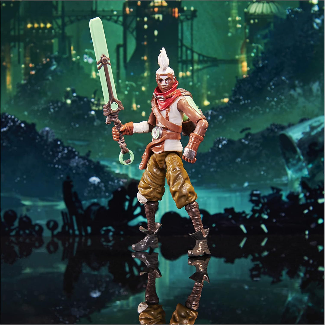 League of Legends - 10cm Actionfiguren 5er Pack (Vi, Caitlyn, Ekko, Heimerdinger und exklusiver Jinx