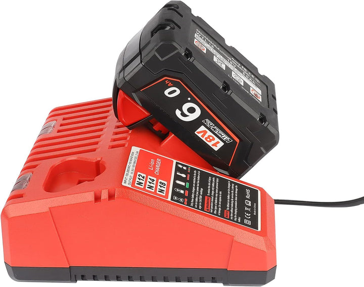 Waitley M12 & M18 Ladegerät für Milwaukee M18 M12 akku