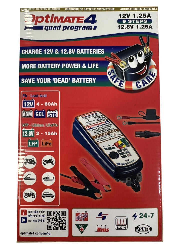 OPTIMATE Batterieladegerät Optimate 4 Quad Program