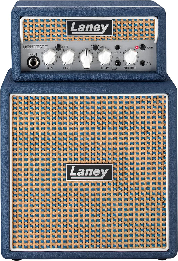Laney MINISTACK - Batteriebetriebene Gitarren Amp mit Smartphone-Schnittstelle - Lionheart Edition L