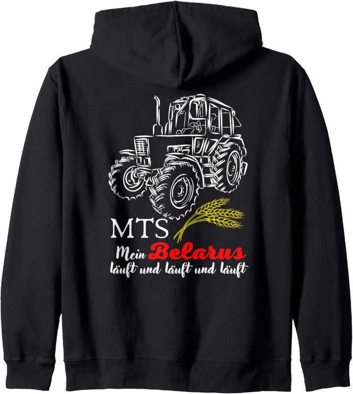 Traktor Belarus MTS / Mein Belarus läuft & Läuft. Ostalgie Kapuzenjacke