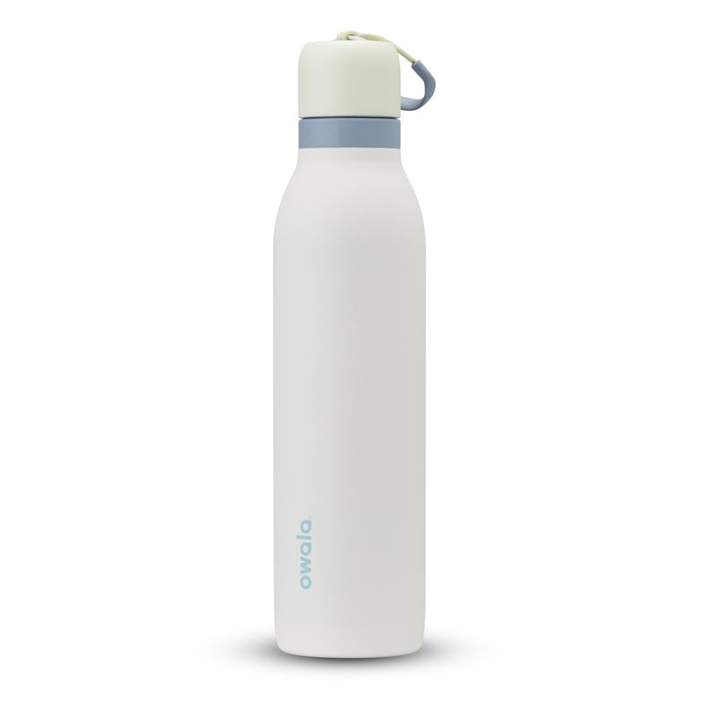 Owala FreeSip Twist Isolierte Edelstahl Trinkflasche mit Strohhalm, 710 ml – BPA-frei, optimal für S