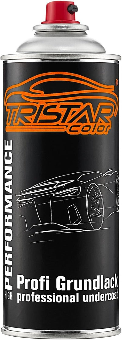 TRISTARcolor Autolack Spraydosen Set für Seat S3H Rojo Emocion Grundlack Basislack Klarlack Sprühdos