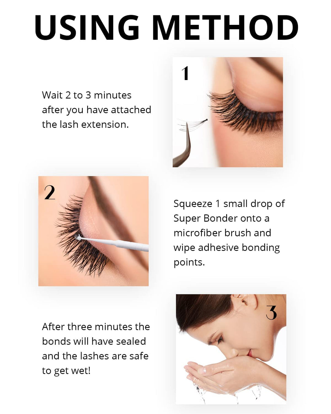 GOLLEE Lash Bonder für Wimpernverlängerung 15ML Wimpern Primer für Wimpernverlängerung Maximieren Si