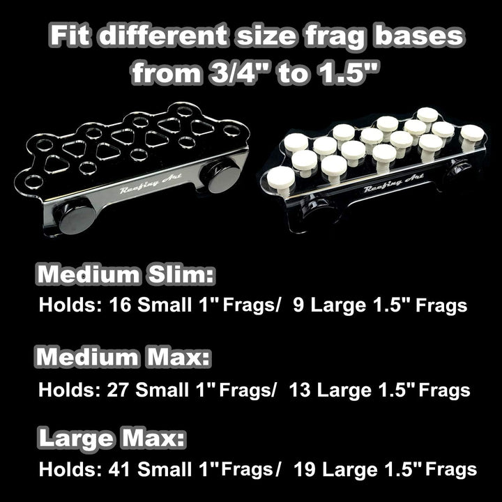 Reefing Art Magnetisches Korallen-Fragregal, Starke N52-Magnete (gross max.) Large Max, Large Max