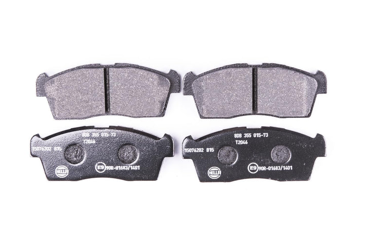 HELLA PAGID 8DB 355 015-731 Bremsbelagsatz - T2046 - Dicke/Stärke: 14.7mm - Bremssystem: Sumitomo -