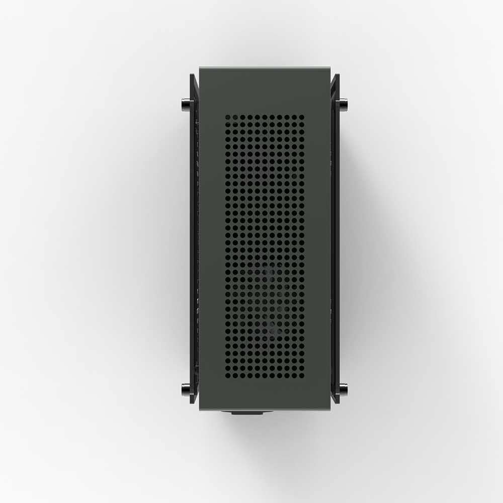 Zalman M2 Mini ITX Computergehäuse - Dunkelgrau