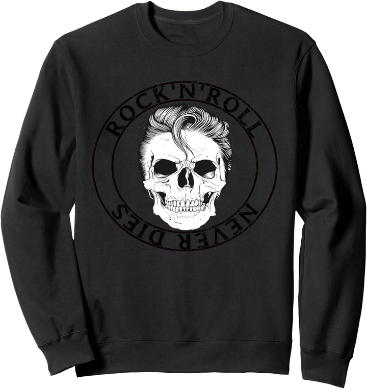 Retro Rockabilly Rock N Roll Rockstar Rock Band Rocker Sweatshirt
