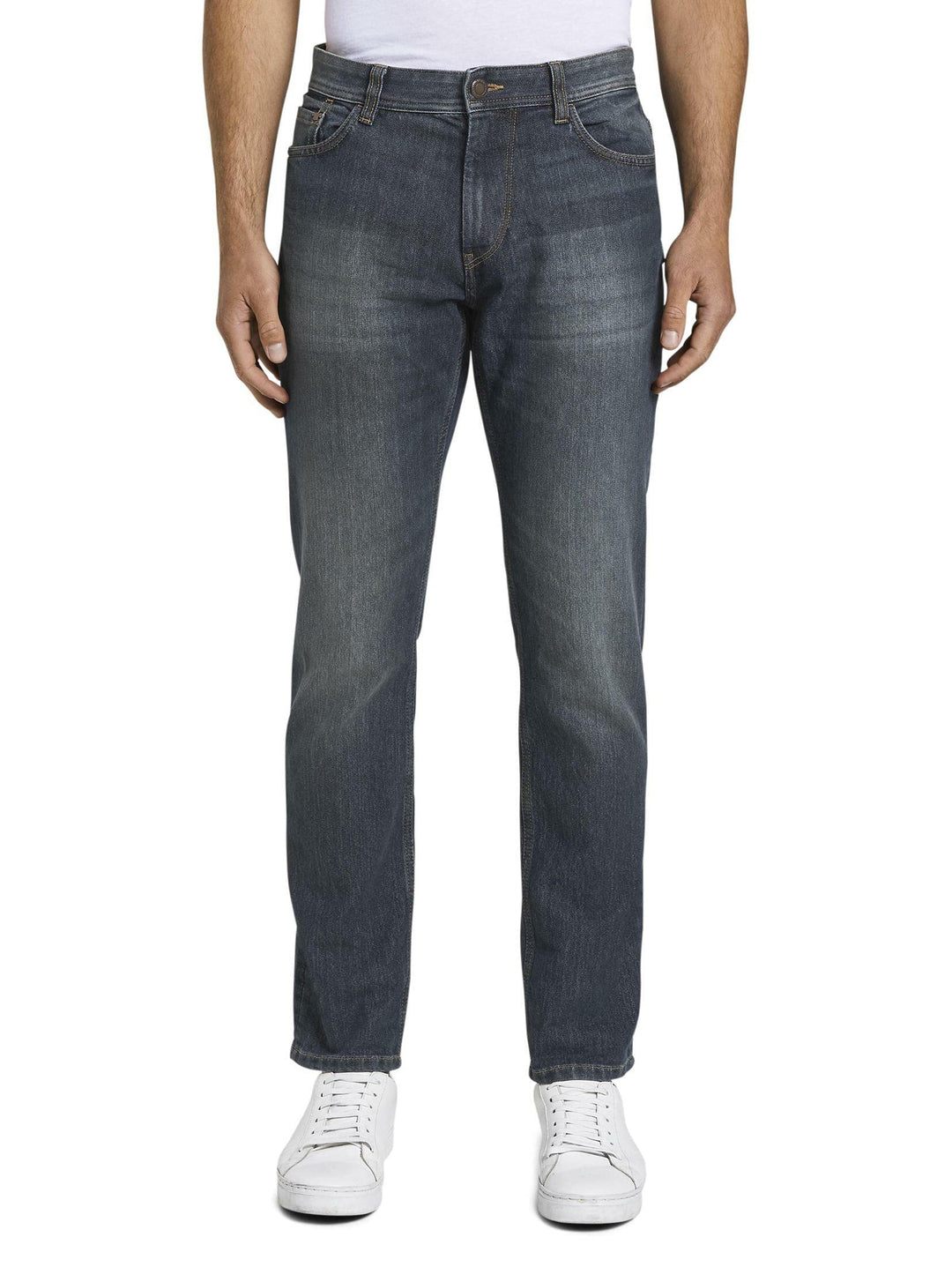 TOM TAILOR Herren Marvin Straight Jeans 32W / 36L 10281 - Mid Stone Wash Denim, 32W / 36L 10281 - Mi