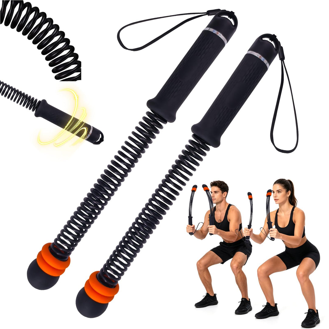 Weighted Battle Rope Ohne Seil,Verstellbare Battle Ropes für Zuhause, leises Seilloses Battle Rope m