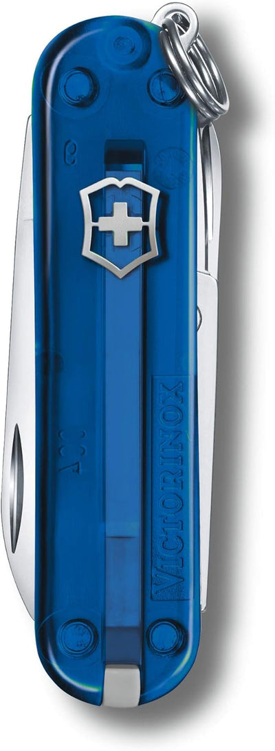 Victorinox Schweizer Taschenmesser, Klein, Classic SD, Multitool, Swiss Army Knife, Geschenk, 7 Funk