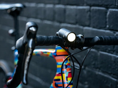 Knog Plug Fahrradlampen LED-Frontlicht od. Rücklicht StVZO, schwarz rot grau schwarzes Set, schwarze