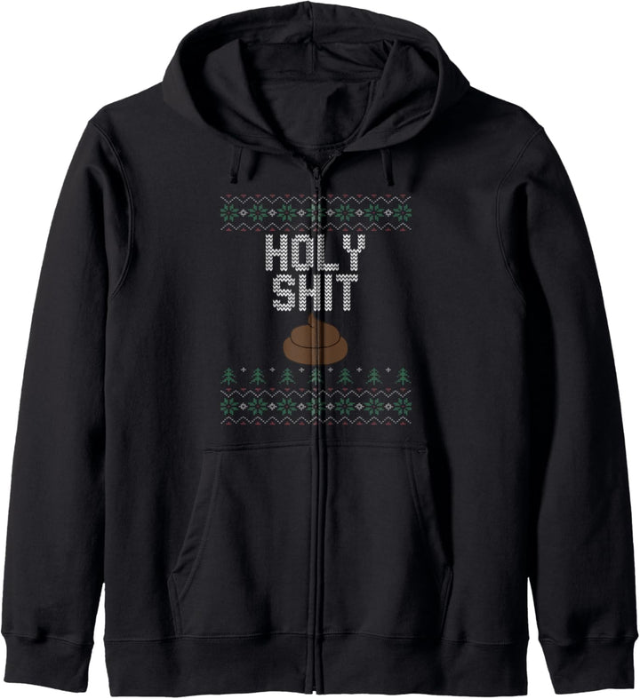 Holy Shit Ugly Christmas Kapuzenjacke