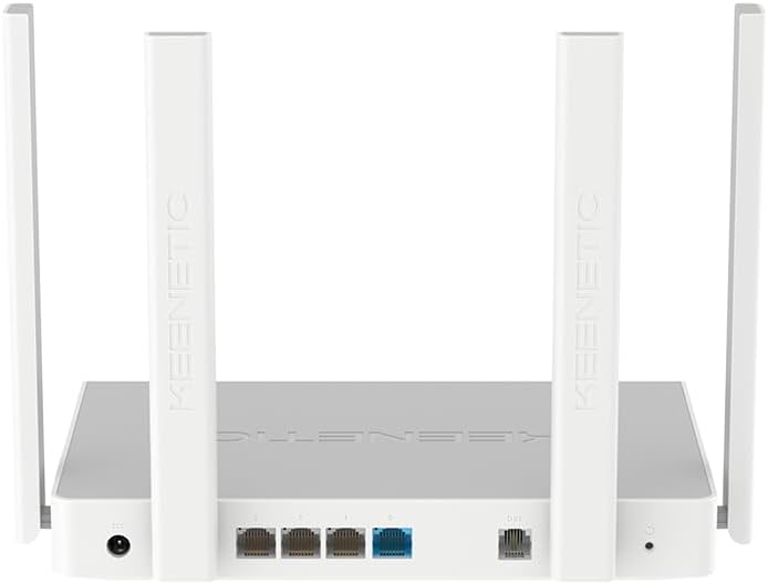 Keenetic Hopper DSL AX1800 Mesh-WLAN-6-Supervectoring-VDSL2/ADSL2+-Modem-Router mit einem 4-Port-Gig