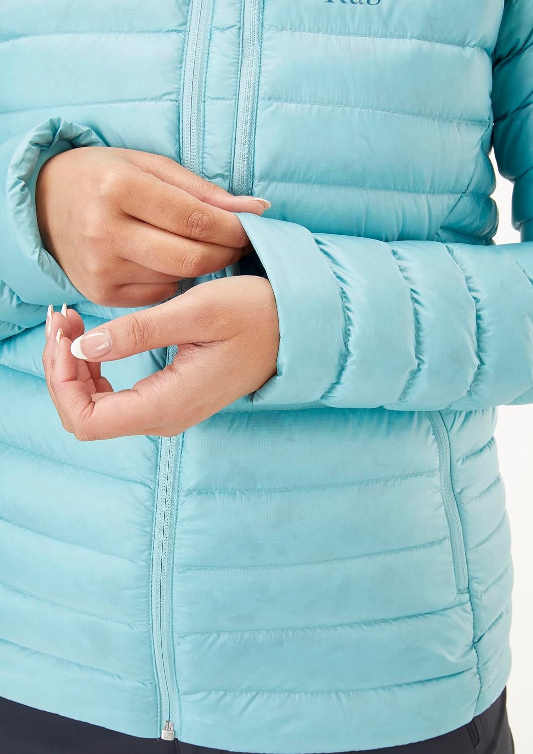 Rab Microlight Alpine Jacke Damen türkis