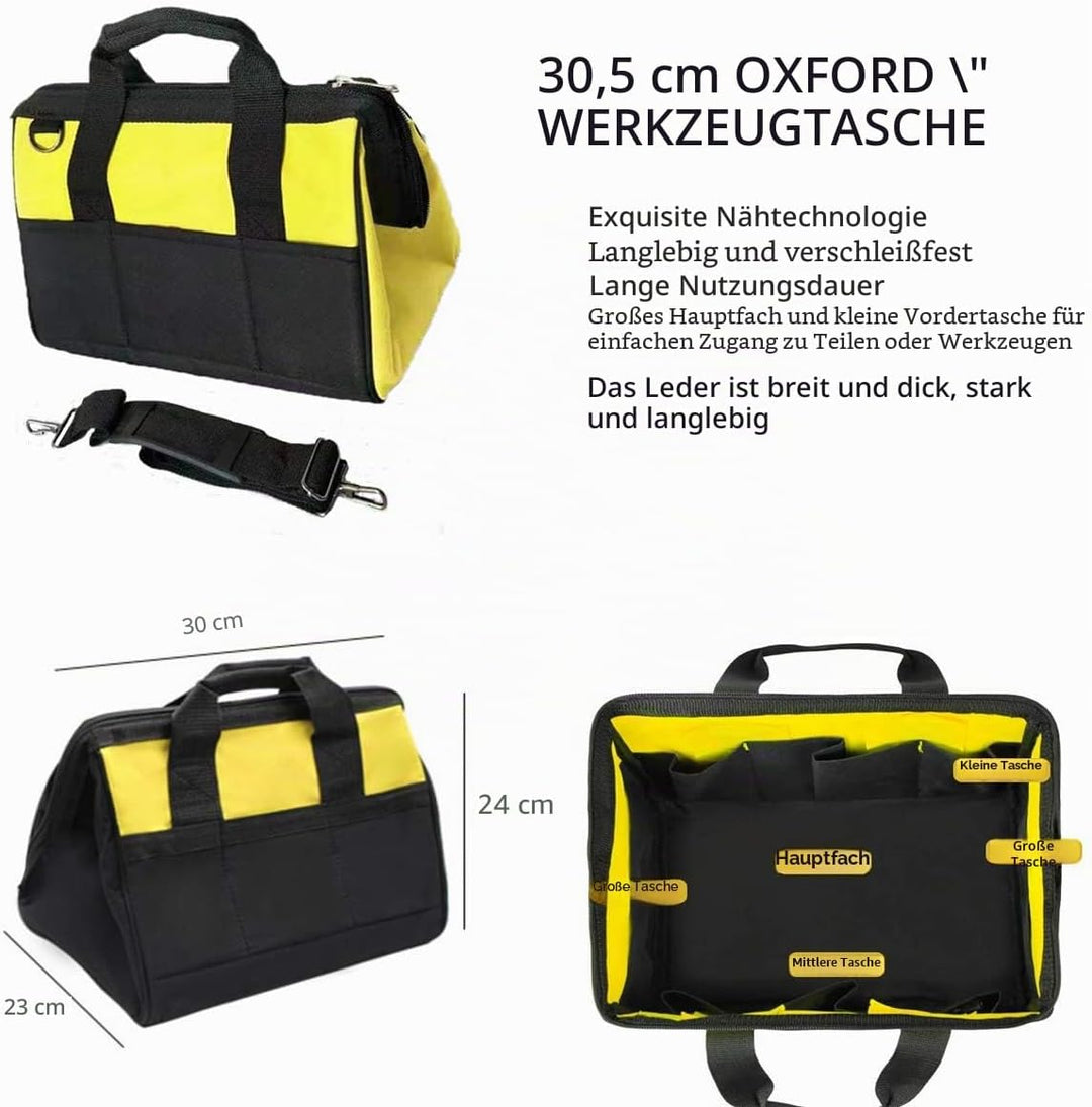 Werkzeugkoffer Kinder Kinder-Starter-Kit, einschliesslich Werkzeugtasche, Hammer, Kindersicherung, Z