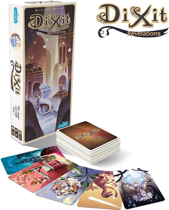 Asmodee - Dixit 7 Revelations, Erweiterung des Brettspiels, italienische Ausgabe, 8011., Dixit 7 Rev
