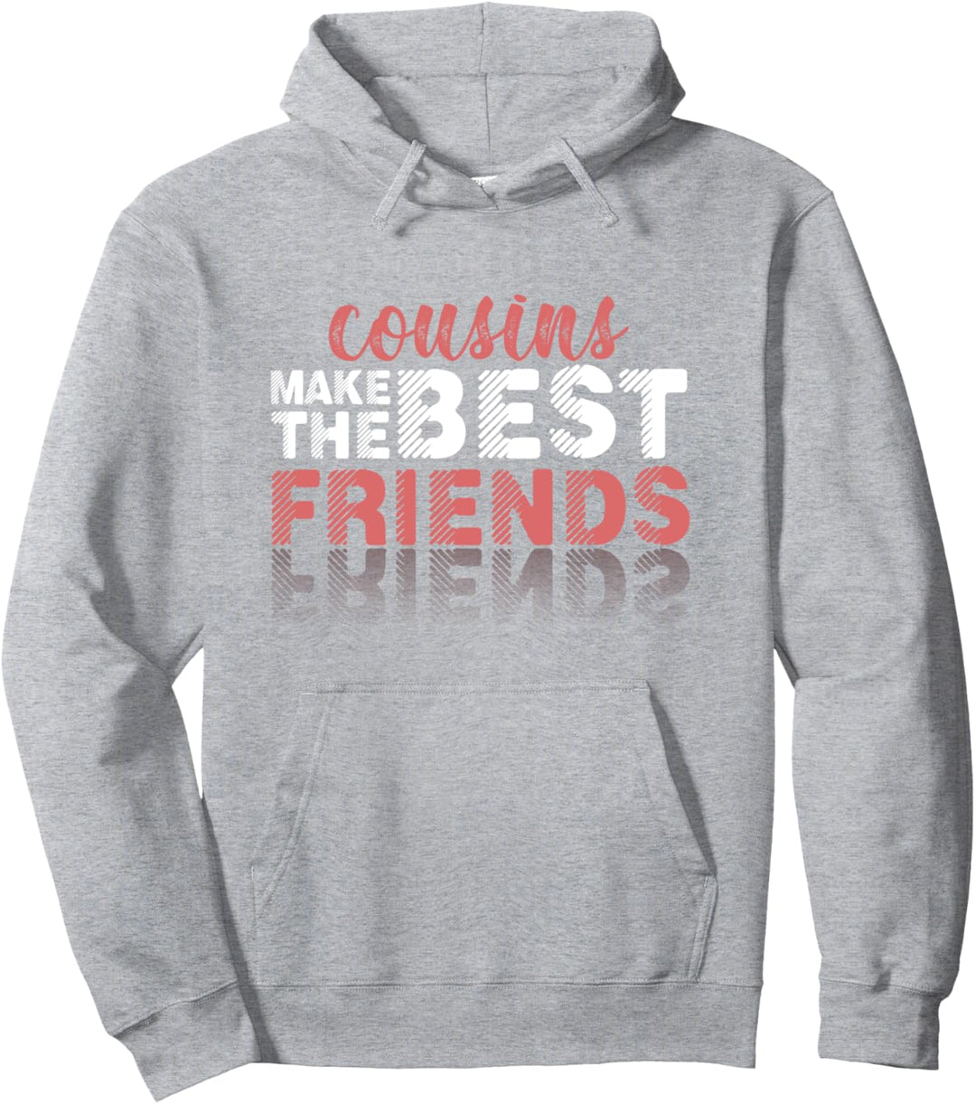Cousins Beste Freunde Cousin Kusine Cousine Vetter Familie Pullover Hoodie