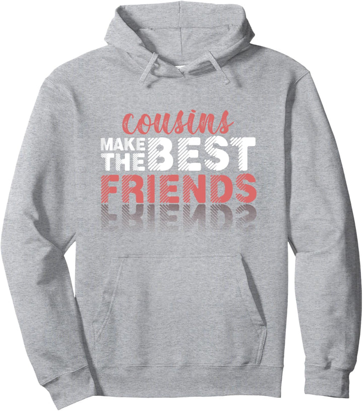 Cousins Beste Freunde Cousin Kusine Cousine Vetter Familie Pullover Hoodie