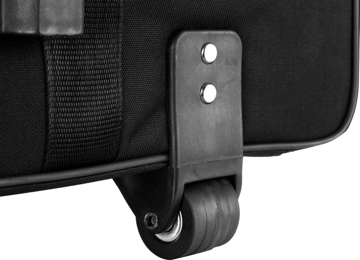 Alpenklang 120-Bass Akkordeon Koffer/Trolley (Akkordeontrolley, Holzkern, weiche Plüsch-Polsterung,