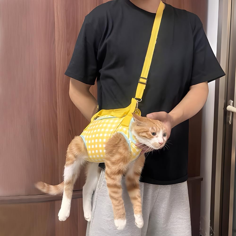 Hundetragetasche, Tragbare Haustier Reisetasche, Atmungsaktives Tragetasche für Welpen und Katzen mi