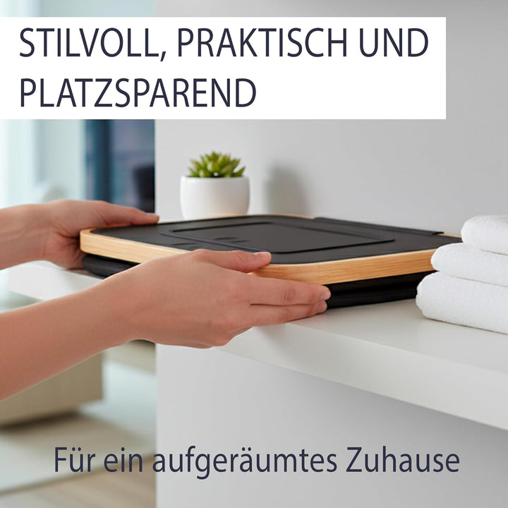 Gelber Sack Ständer Stabil mit Deckel – Mülleimer 70-120L für Gelbe Säcke & Recycling | Praktischer