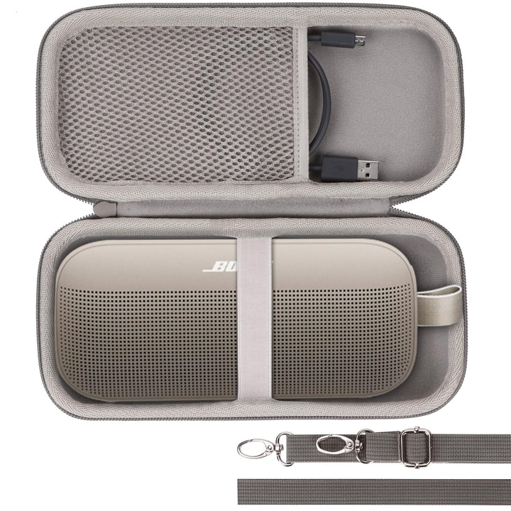 Hart Schutz Hülle Etui für Bose SoundLink Flex (2 Gen) / Flex Tragbarer Bluetooth Lautsprecher Erdbr