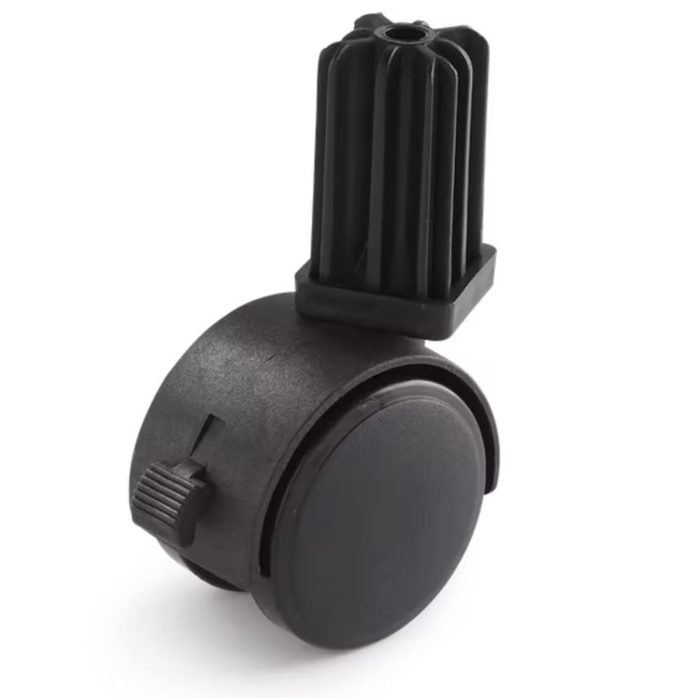 Weber # 99241-2-1/2" Stem Style Locking Swivel Caster with Insert.