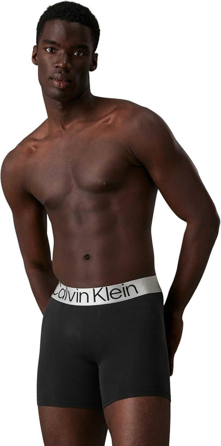 Calvin Klein Herren Hüft-Shorts (3er Pack) XXL Schwarz (Black), XXL Black (Black)