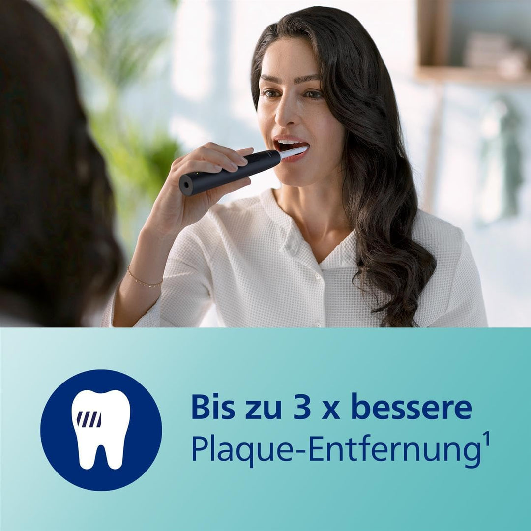Philips Sonicare 3100 elektrische Zahnbürste, Schallzahnbürste, Andruckkontrolle und Timer, Reiseetu