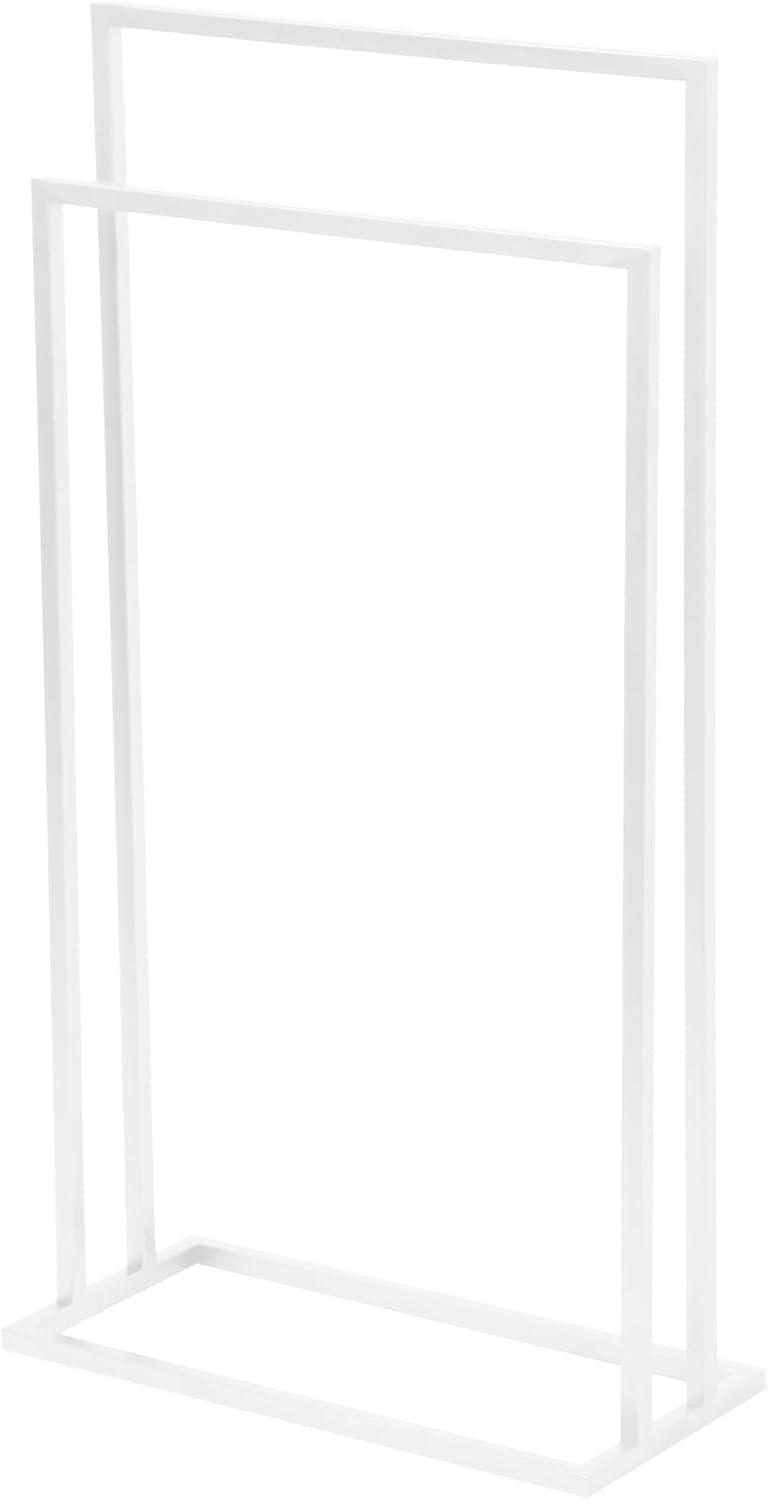 Handtuchhalter Stehend - Handtuchständer Freistehend - BxTxH 45 x 21 x 86cm - aus Metall, mi Anti-Ru