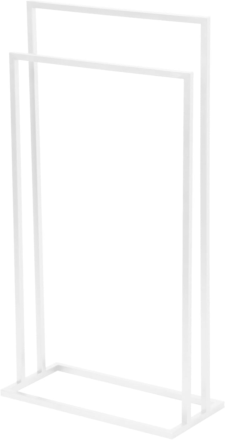 Handtuchhalter Stehend - Handtuchständer Freistehend - BxTxH 45 x 21 x 86cm - aus Metall, mi Anti-Ru