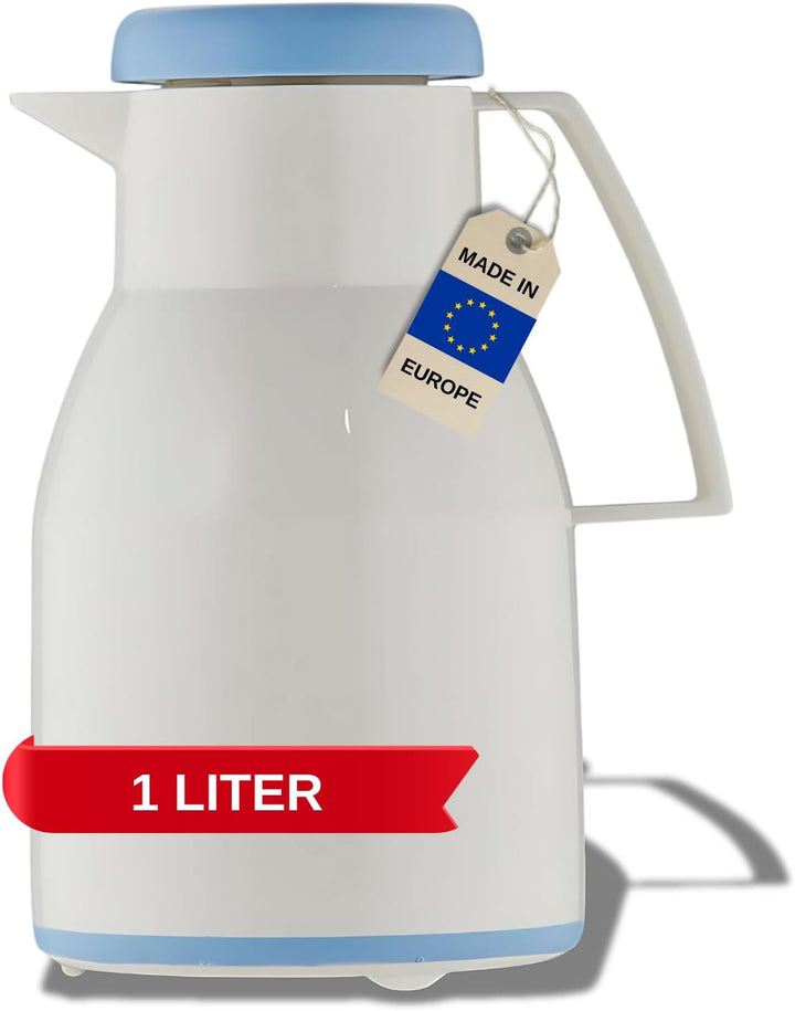 Helios Wash S+ Kunststoff-Isolierkanne, weiss, 1 Liter 1,0 Liter Weiss, 1,0 Liter Weiss