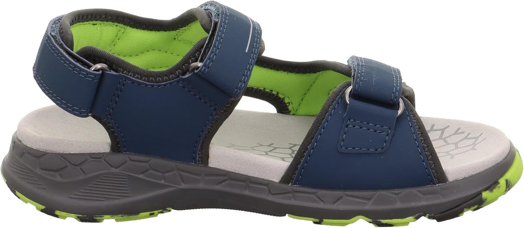 Superfit CRISS CROSS Sandale 1-000583 Jungen 28 EU Blau Grün 8040, 28 EU Blau Grün 8040